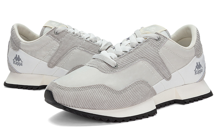 Kappa Retro Low-Top Running Shoes 'Grey Patchwork' 圖 4