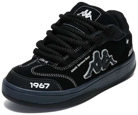 Kappa Sepatu Rendah Retro 'Hitam' K0DZ5CC02F-990 Order Kappa Sepatu Rendah Retro 'Hitam' K0DZ5CC02F-990