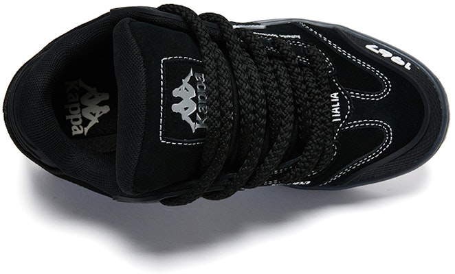 Kappa Sepatu Rendah Retro 'Hitam' K0DZ5CC02F-990 Lookbook Kappa Sepatu Rendah Retro 'Hitam' K0DZ5CC02F-990