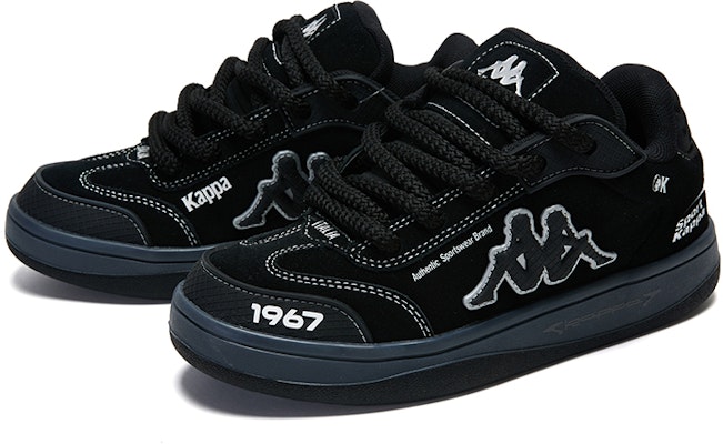 Kappa Sepatu Rendah Retro 'Hitam' K0DZ5CC02F-990 Shop Kappa Sepatu Rendah Retro 'Hitam' K0DZ5CC02F-990