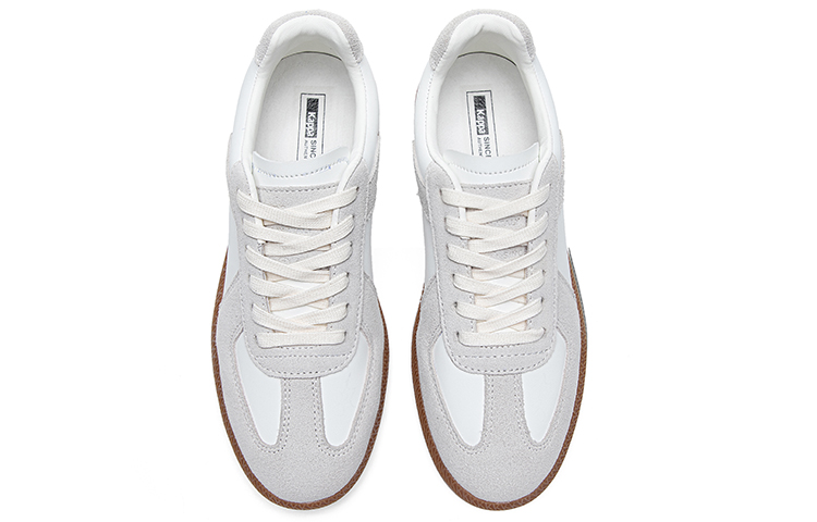 Kappa Retro Low-Top Sneakers 'White Grey' 圖 5