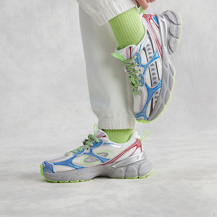 Kappa Retro Millennium 'White Silver Blue' 圖 8