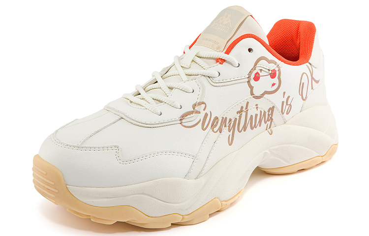 Kappa Retro Print Casual Low 'Winter White' 圖 2