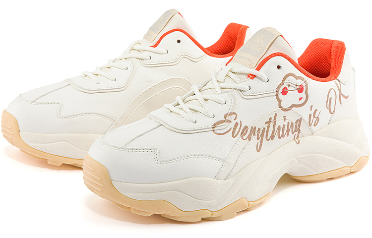 Kappa Retro Print Casual Low 'Winter White' 圖 3