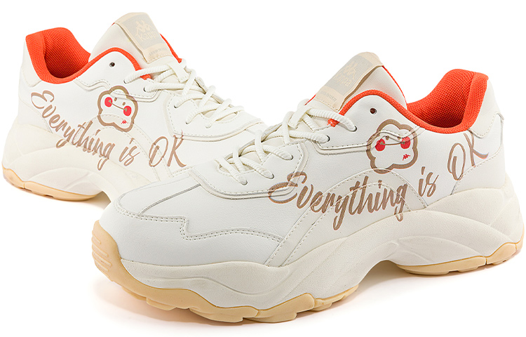 Kappa Retro Print Casual Low 'Winter White' 圖 4