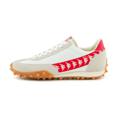 Kappa Retro RNNR 'Beige White Red'