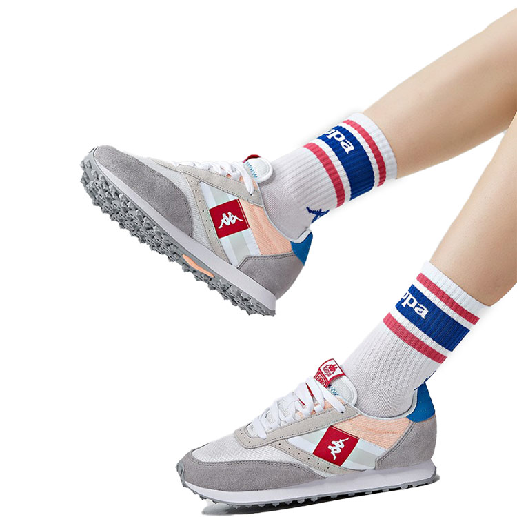 Kappa Retro Running 'Grey White' 圖 4