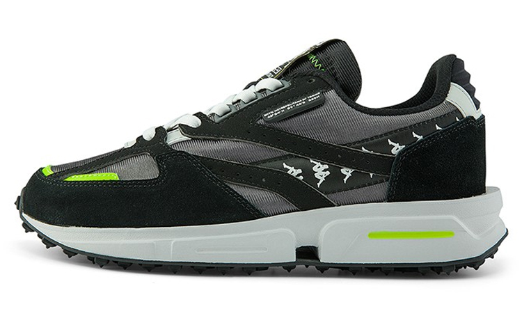 Buy Kappa Retro Running Shoes 'Black Green' K0AZ5MM69-990