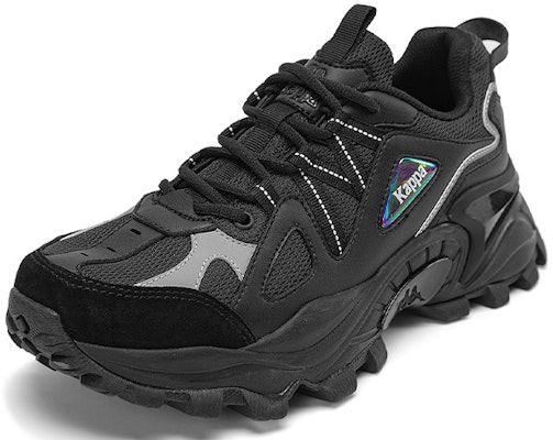 Kappa Retro Running Shoes 'Black/Silver Dad Shoe' K0CY5MC07D-990 Order Kappa Retro Running Shoes 'Black/Silver Dad Shoe' K0CY5MC07D-990