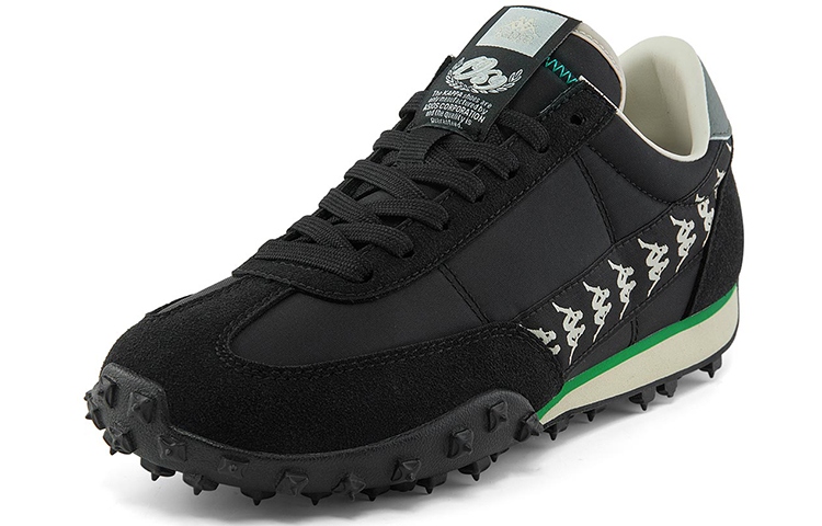 Kappa Retro Running Shoes 'Black White' 圖 2