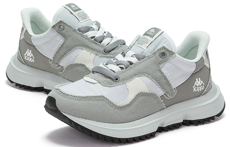 Kappa Retro Running Shoes 'Cold Grey/Morning Mushroom Grey' 圖 4