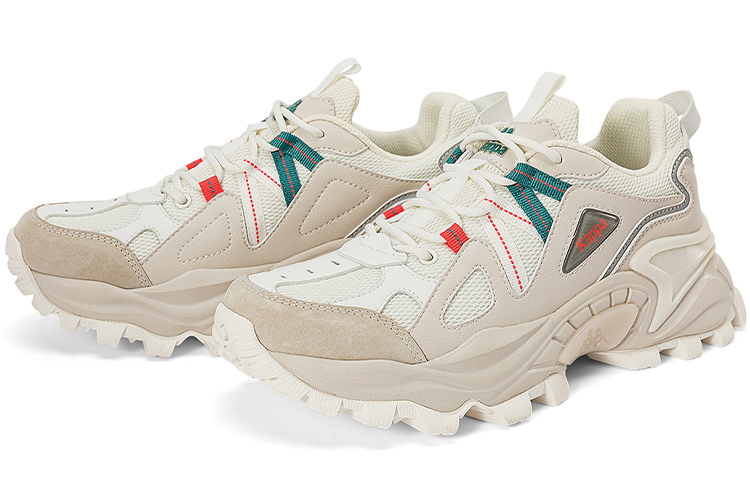 Lookbook Kappa复古跑鞋 '月灰/绿色' K0CY5MC07D-133