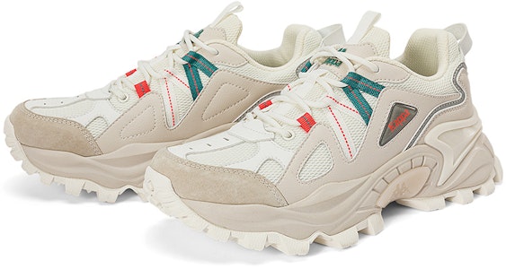 Kappa复古跑鞋 '月灰/绿色' K0CY5MC07D-133 Lookbook Kappa复古跑鞋 '月灰/绿色' K0CY5MC07D-133