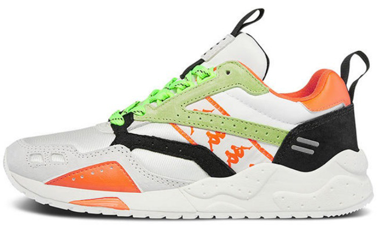 Kappa Retro Running Shoes 'White Green'