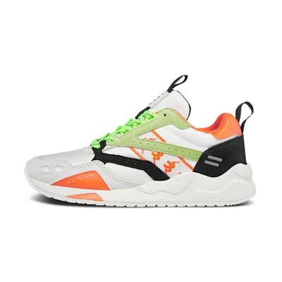 Kappa Retro Running Shoes 'White Green'