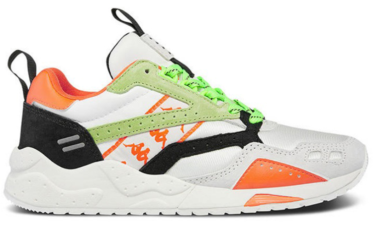 Kappa Retro Running Shoes 'White Green' 圖 2