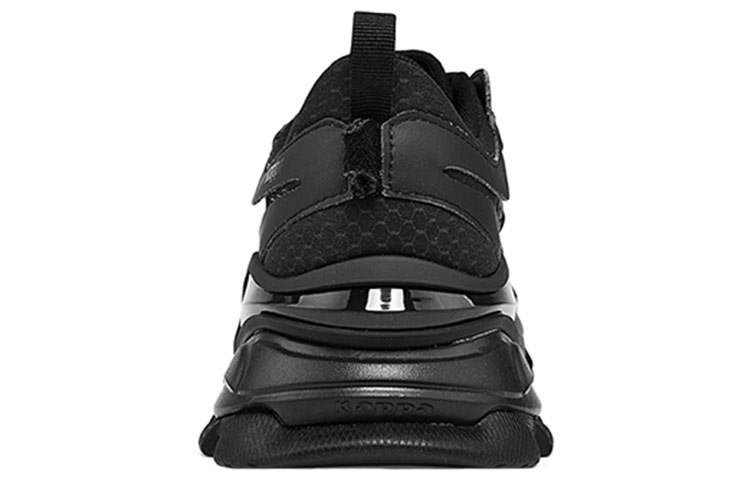 Details for Kappa 復古跑鞋 低幫 運動休閒鞋 男女同款 黑