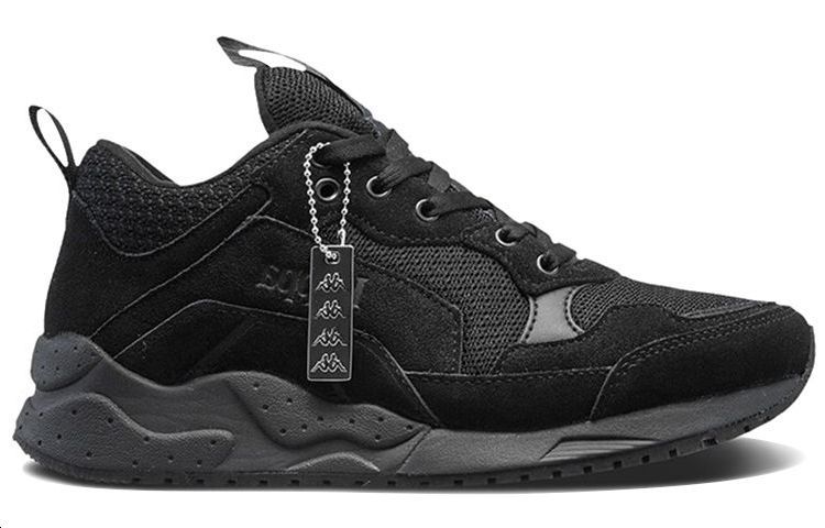 Kappa Retro Running Sneakers 'Black' 圖 2