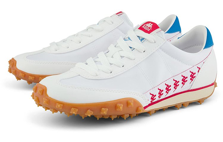Kappa Retro Running Sneakers 'White Blue Red' 圖 4
