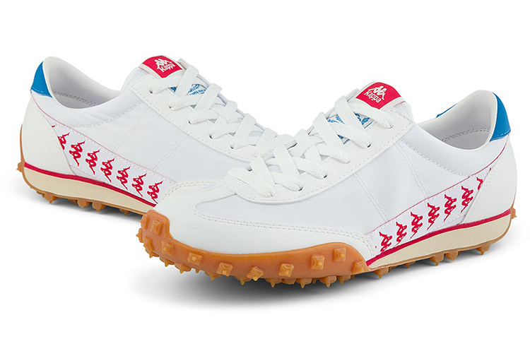 Kappa Retro Running Sneakers 'White Blue Red' 圖 5