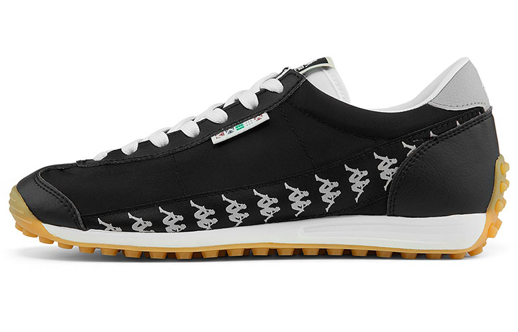 Kappa Retro Sneakers 'Black White'