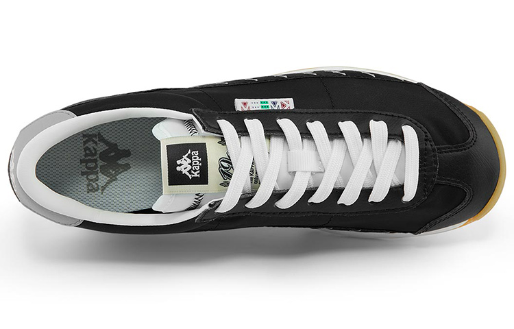 Kappa Retro Sneakers 'Black White' 圖 4