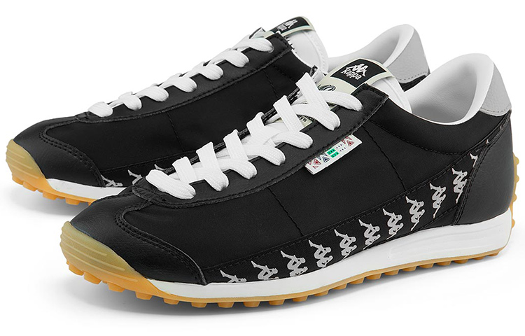 Kappa Retro Sneakers 'Black White' 圖 5