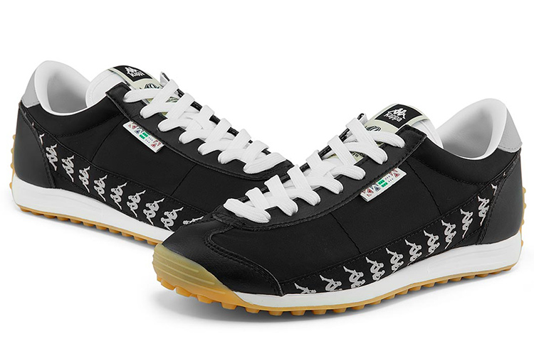 Kappa Retro Sneakers 'Black White' 圖 6