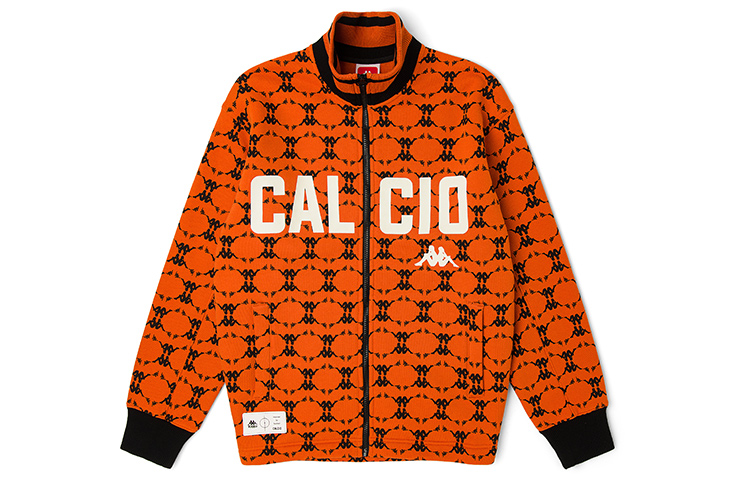 Kappa Retro Soccer Logo Print Zip Jacket - Unisex Vintage Style K0BZ2WK08D 圖 2