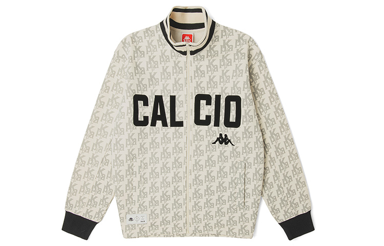 Kappa Retro Soccer Logo Print Zip Jacket - Unisex Vintage Style K0BZ2WK08D 圖 8