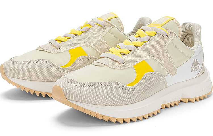 Lookbook カッパ レトロ スプライス ロー "イエローカーキ" K0DW5MM02D-2323