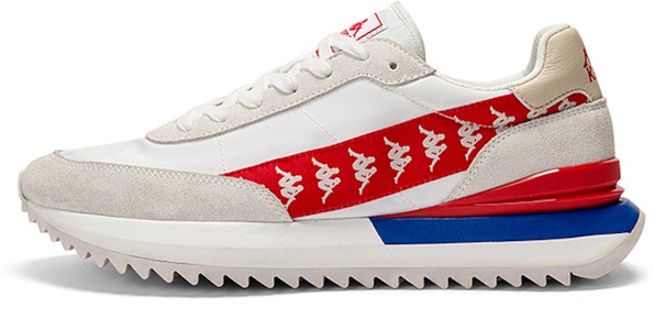 Kappa卡帕 條標復古運動休閒鞋 男女皆宜 白紅 Buy Kappa卡帕 條標復古運動休閒鞋 男女皆宜 白紅