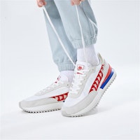 Kappa 复古运动休闲鞋 '白红' K0CY5MM92-012 Sizing Kappa 复古运动休闲鞋 '白红' K0CY5MM92-012