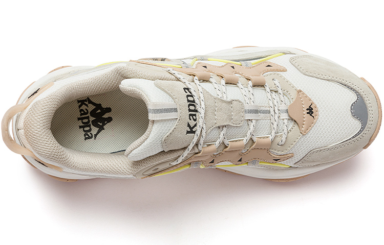 Kappa Retro Thick Sole 'Grey Brown Yellow' 圖 6