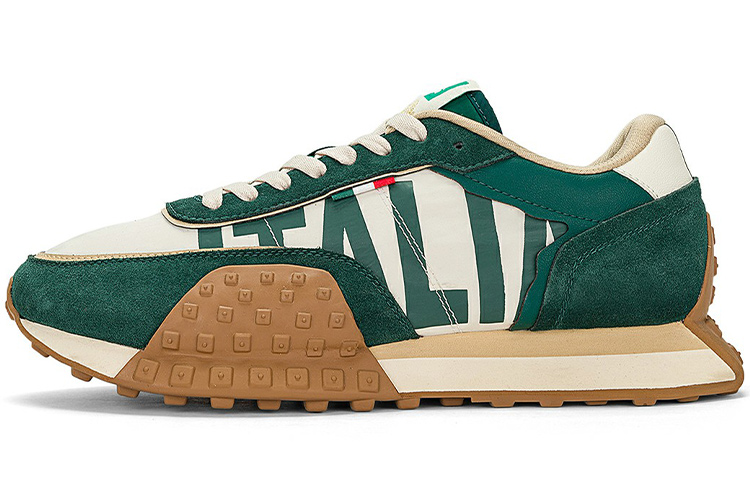 Kappa Running Shoe 'Green White'