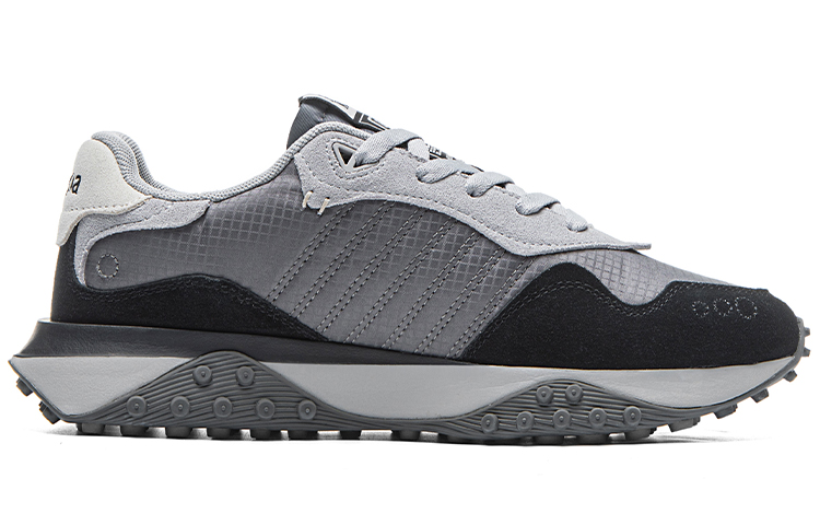 Kappa Running Shoe Low 'Grey Black' 圖 2