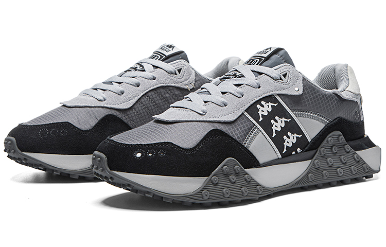 Kappa Running Shoe Low 'Grey Black' 圖 3