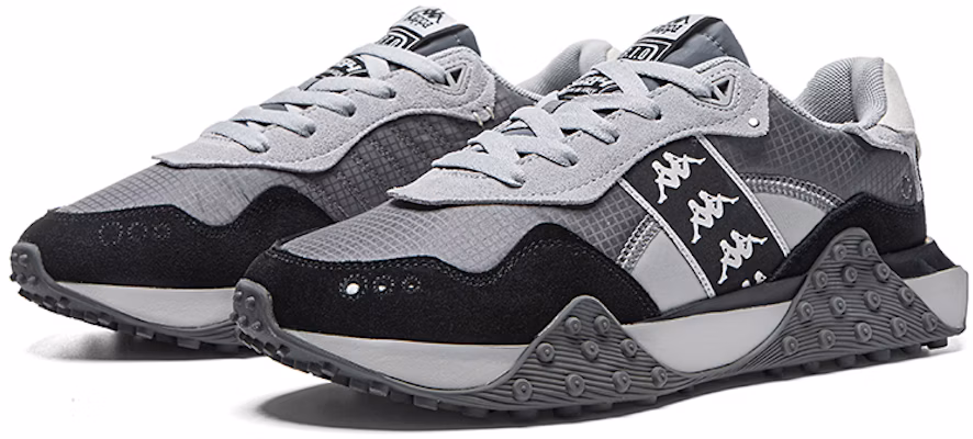カッパ ランニングシューズ ロー グレー/ブラック K0DZ5MM07-1123 Lookbook カッパ ランニングシューズ ロー グレー/ブラック K0DZ5MM07-1123