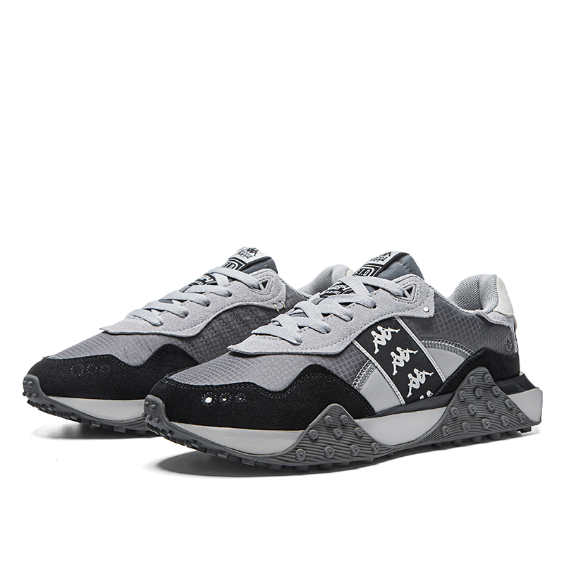 Kappa Running Shoe Low 'Grey Black' 圖 7