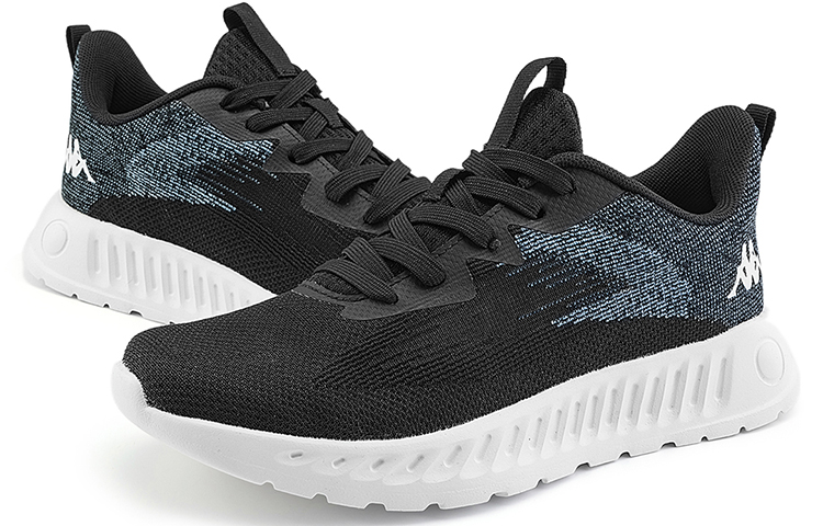 Kappa Running Shoes 'Black Blue Grey' 圖 5