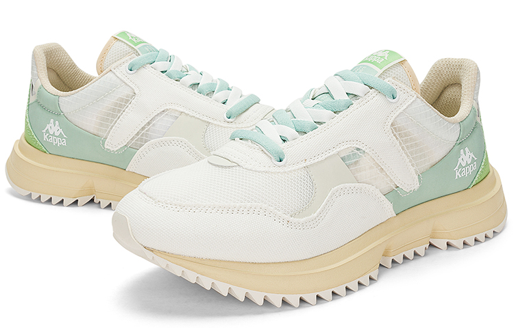 Kappa Running Shoes 'White Green' 圖 5