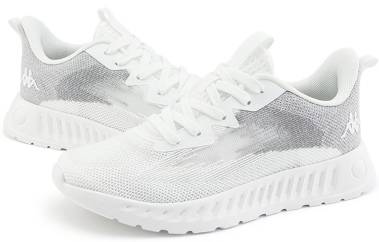 Kappa Running Shoes 'White Grey' 圖 5