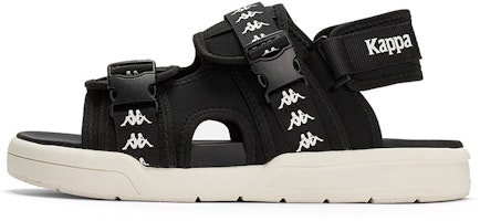 Kappa Sandal 'Black Logo Beach Sport' K0DX5LL01D-990 Kappa Sandal 'Black Logo Beach Sport' K0DX5LL01D-990
