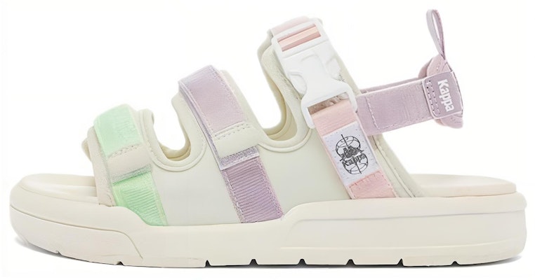 Kappa Sandals 'Beige Purple Green' K0CX5LL19-0106 Buy Kappa Sandals 'Beige Purple Green' K0CX5LL19-0106
