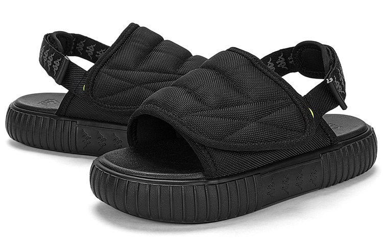 Kappa Sandals 'Outdoor Magic Tape Black' 圖 5