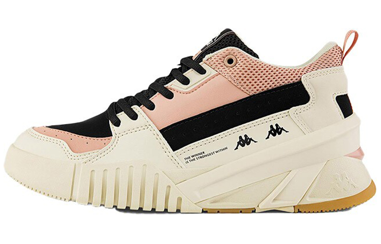 Kappa Skate Shoes 'Black Pink White'