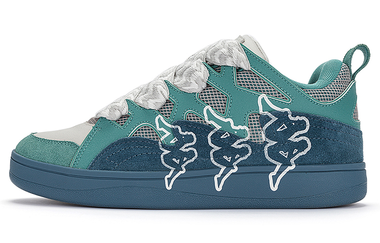 Kappa Skate Shoes 'Chubby Cute Low Top Green Blue'