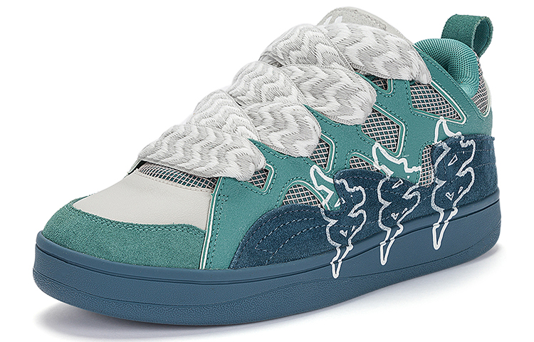 Kappa Skate Shoes 'Chubby Cute Low Top Green Blue' 圖 2