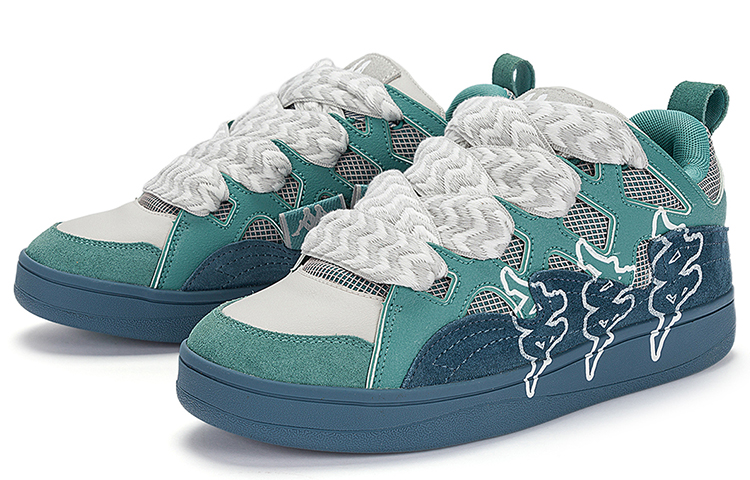 Kappa Skate Shoes 'Chubby Cute Low Top Green Blue' 圖 4