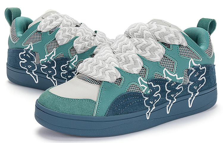 Kappa Skate Shoes 'Chubby Cute Low Top Green Blue' 圖 5